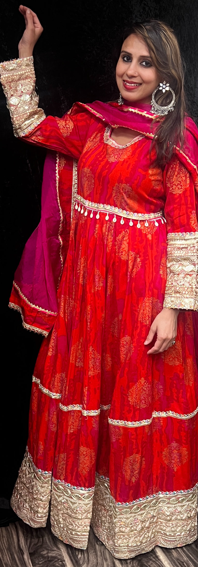 Premium Cotton Anarkali Gown